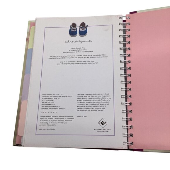 Pregnancy Journal With Elastic Closure & Weekly Progress Tracker 2003 - Picture 3 of 14